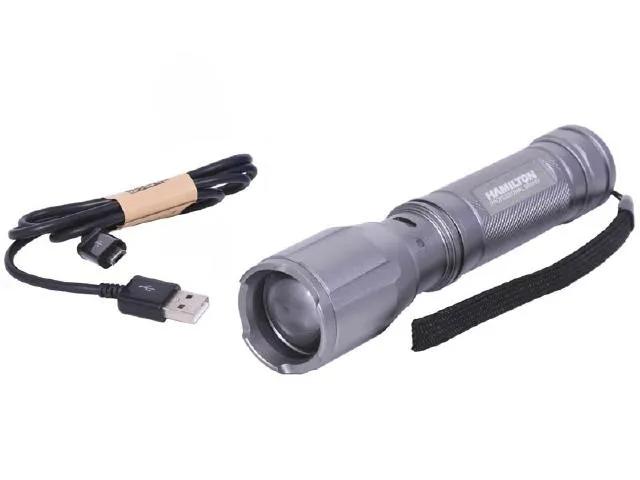 (HAM) LINTERNA LED 500 LÚMENES RECARGABLE