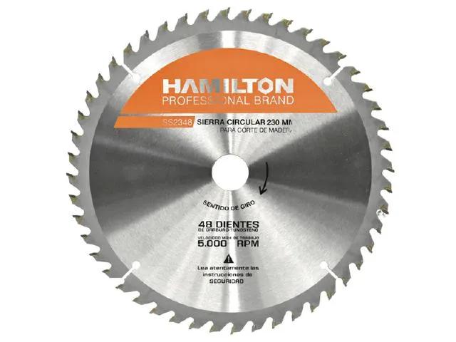 (HAM) DISCO SIERRA CIRCULAR 230 MM × 48 DIENTES