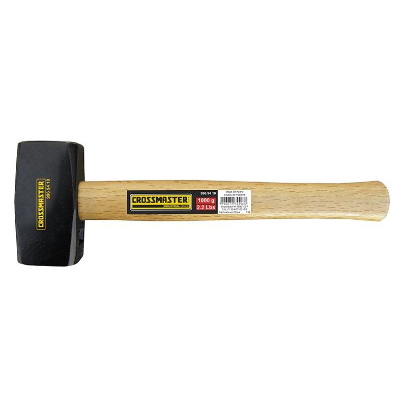(BB) MAZA ACERO CABO MADERA 800g Crossmaster