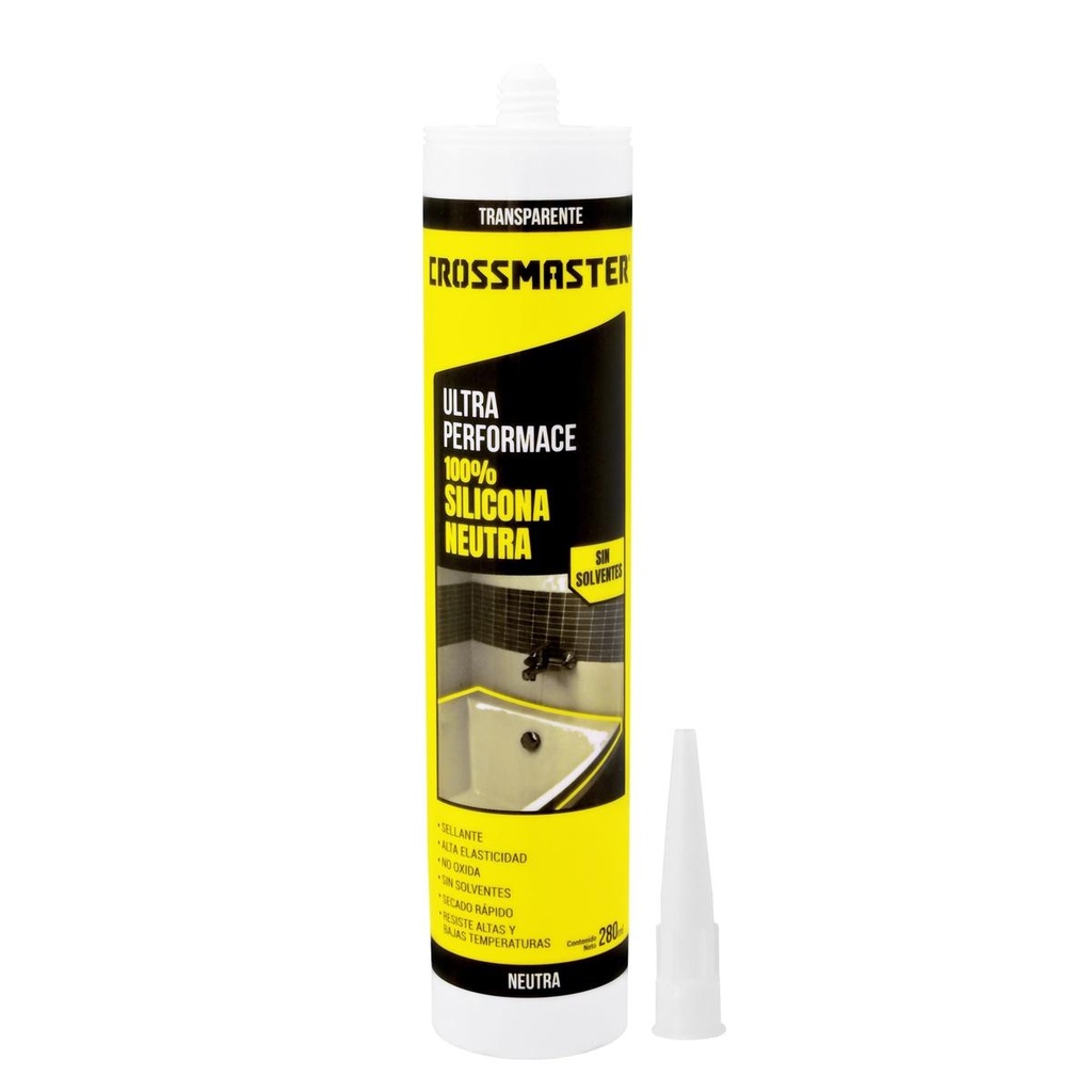 (BB) SILICONA NEUTRA TRANSPARENTE 280 ML