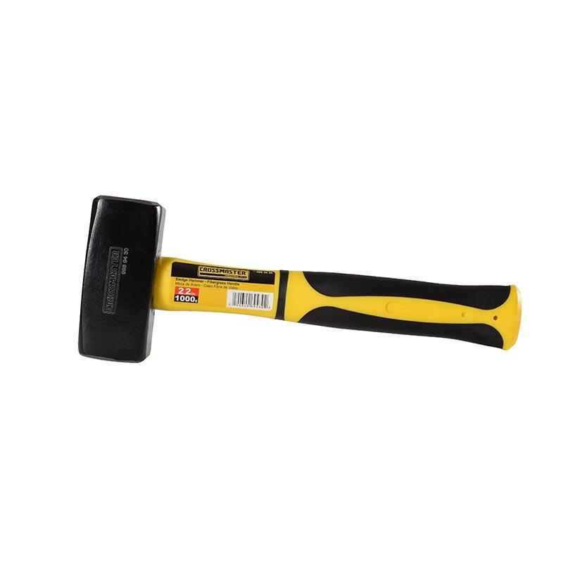 (BB) MAZA ACERO CABO FIBRA VIDRIO 1000g