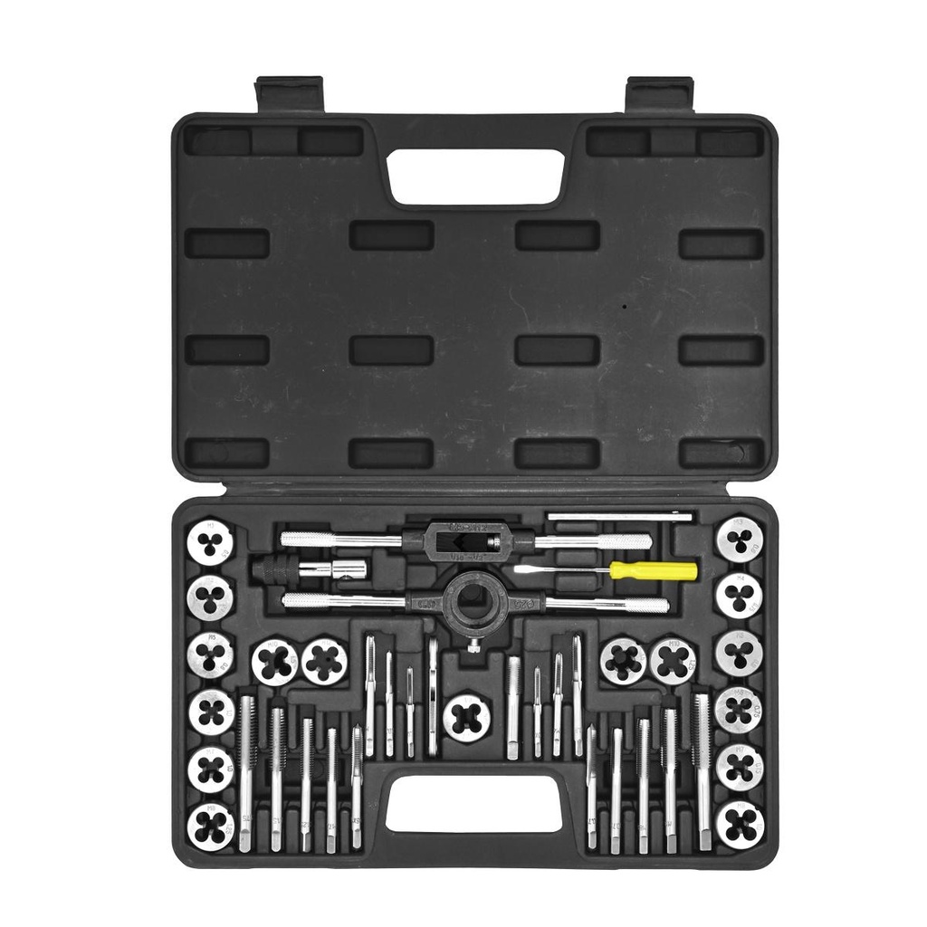 (BB) JUEGO MACHOS Y TERRAJAS 39 PCS CROSS