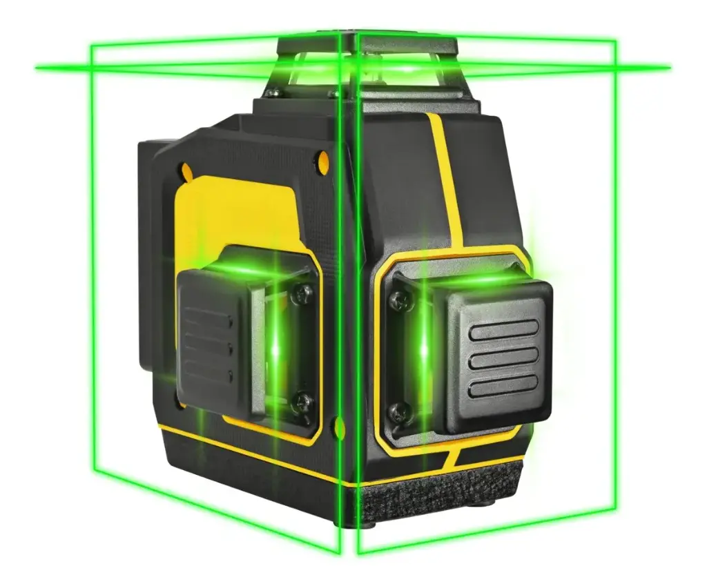 (BB) NIVEL LASER 12 LINEAS-360°-RECARGABLE VERDE
