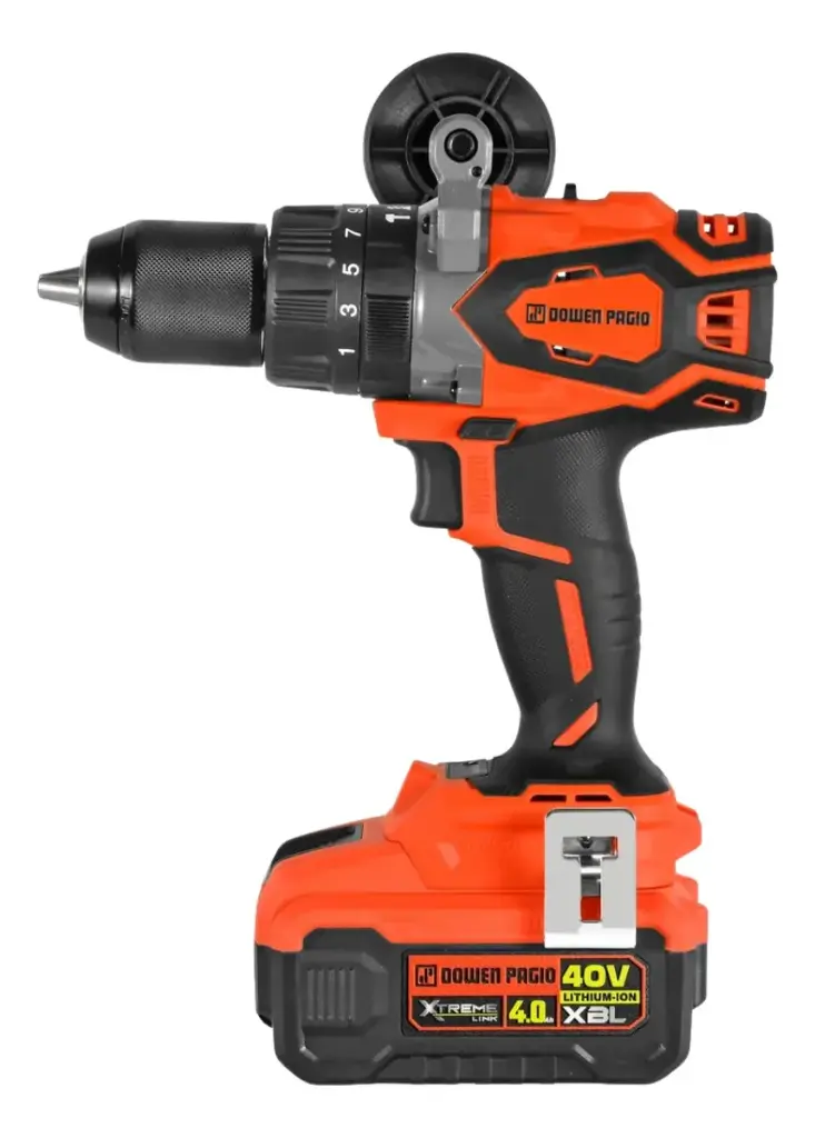 (BB) TALADRO IMPACTO BAT 13mm-40V 2 BATERIAS + CARGADOR. Industrial.