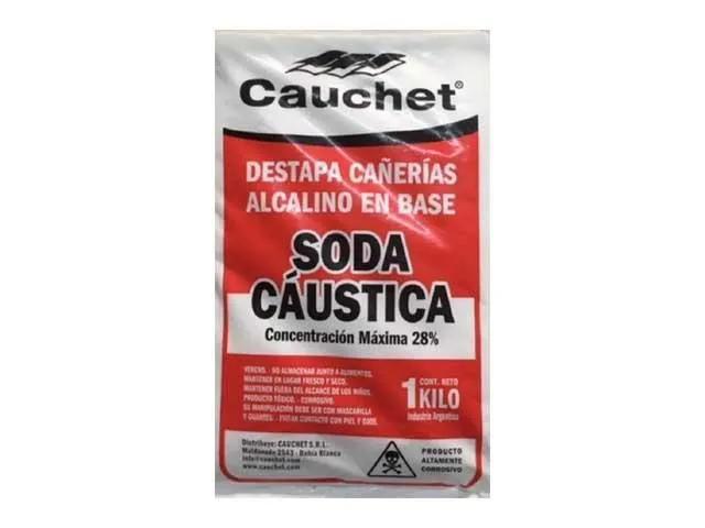 (GP) CAUCHET - SODA CAUSTICA 28% 1KG