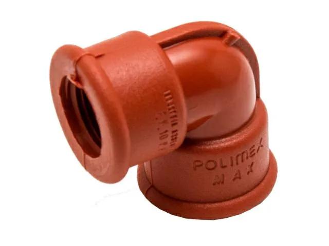 (GP) CODO POLIMEX PPP - 90º HH 1"