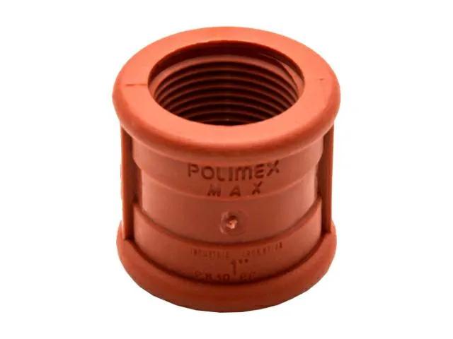 (GP) CUPLA CON BORDE POLIMEX PPP - 1"