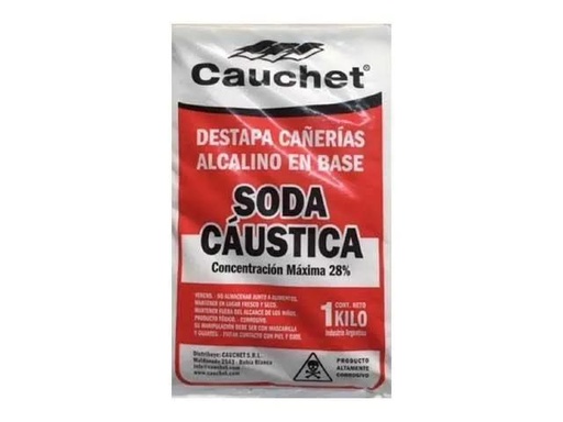 [GP72004] (GP) CAUCHET - SODA CAUSTICA 28% 1KG