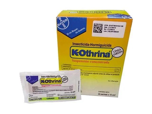 [GP71320] (GP) INSECTICIDA K-OTHRINA SACHET X 15 CC