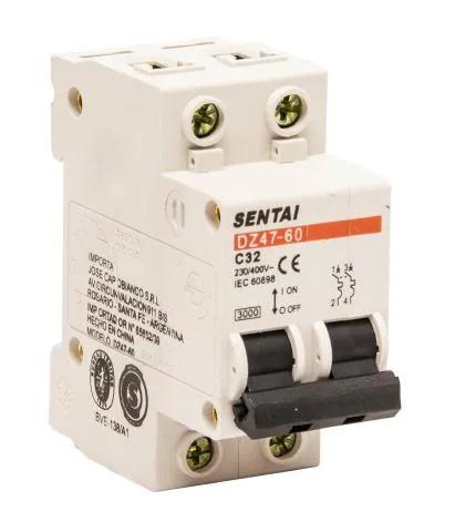 [GP60511] (GP) INTERRUPTOR ELECTRICO - TERMICA 32A BIPOLAR