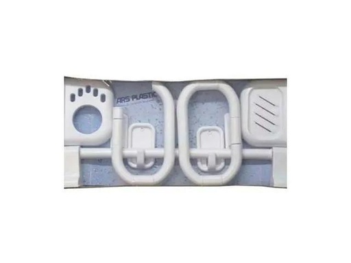 [GP6636] (GP) ACCESORIO ARS PLASTIC SET BAÑO 7032