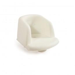 [AC2280] (AC) SOPORTE CAÑO CURVO BLANCO EN PAR (BAnO)