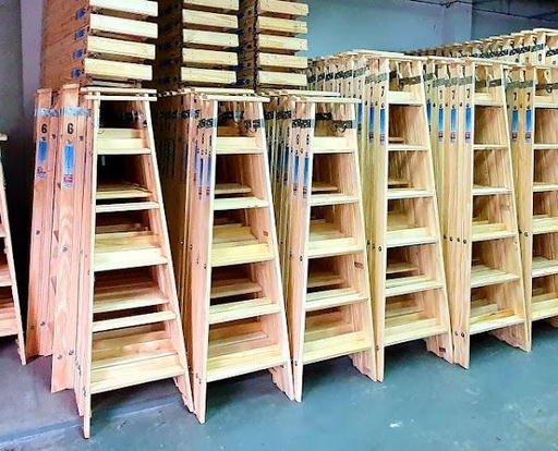 [AC6065] (AC) ESCALERA FAMILIAR DOBLE N° 8 - 2.10 MTS