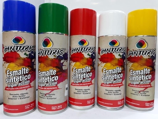 [AC3807] (AC) ESMALTE LACA BRILLANTE AEROSOL X 160 GR / 237 CC