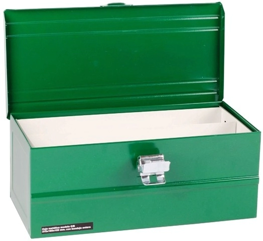 [69354510] (FE) CAJA DE HERRAMIENTA ACERO 375X180X150 MM -C/BANDEJA
