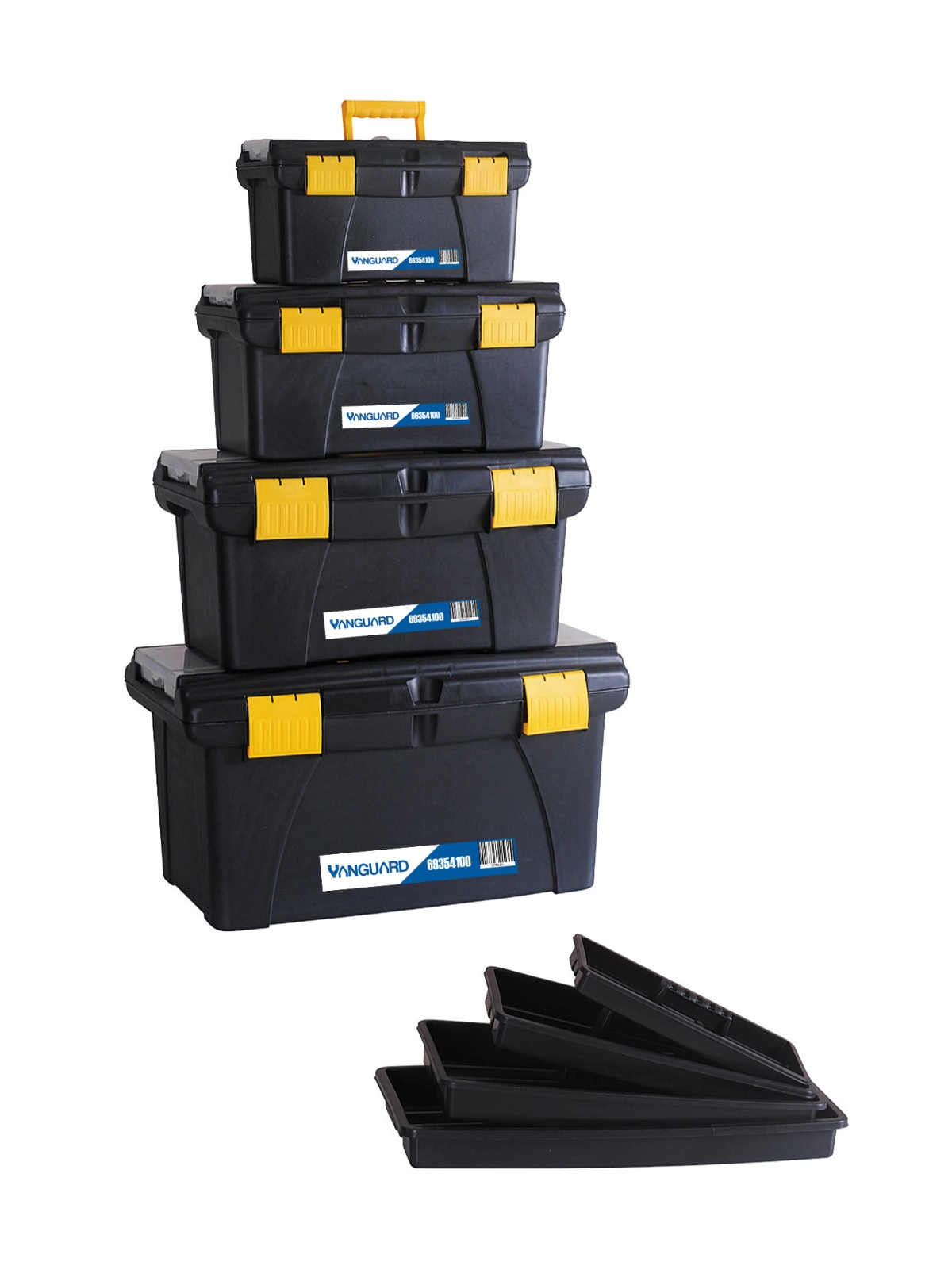 [69354100] (FE) CAJA HERRAMIENTAS PLASTICO 550MM-VANGUARD