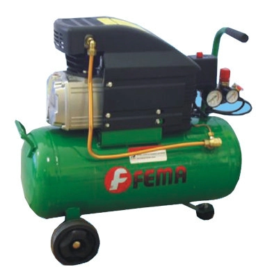 [69370206] (FE) COMPRESOR FEMA 2 HP X 25 LITROS - 220 VOLTS - C/RUEDAS 14001IC04019732