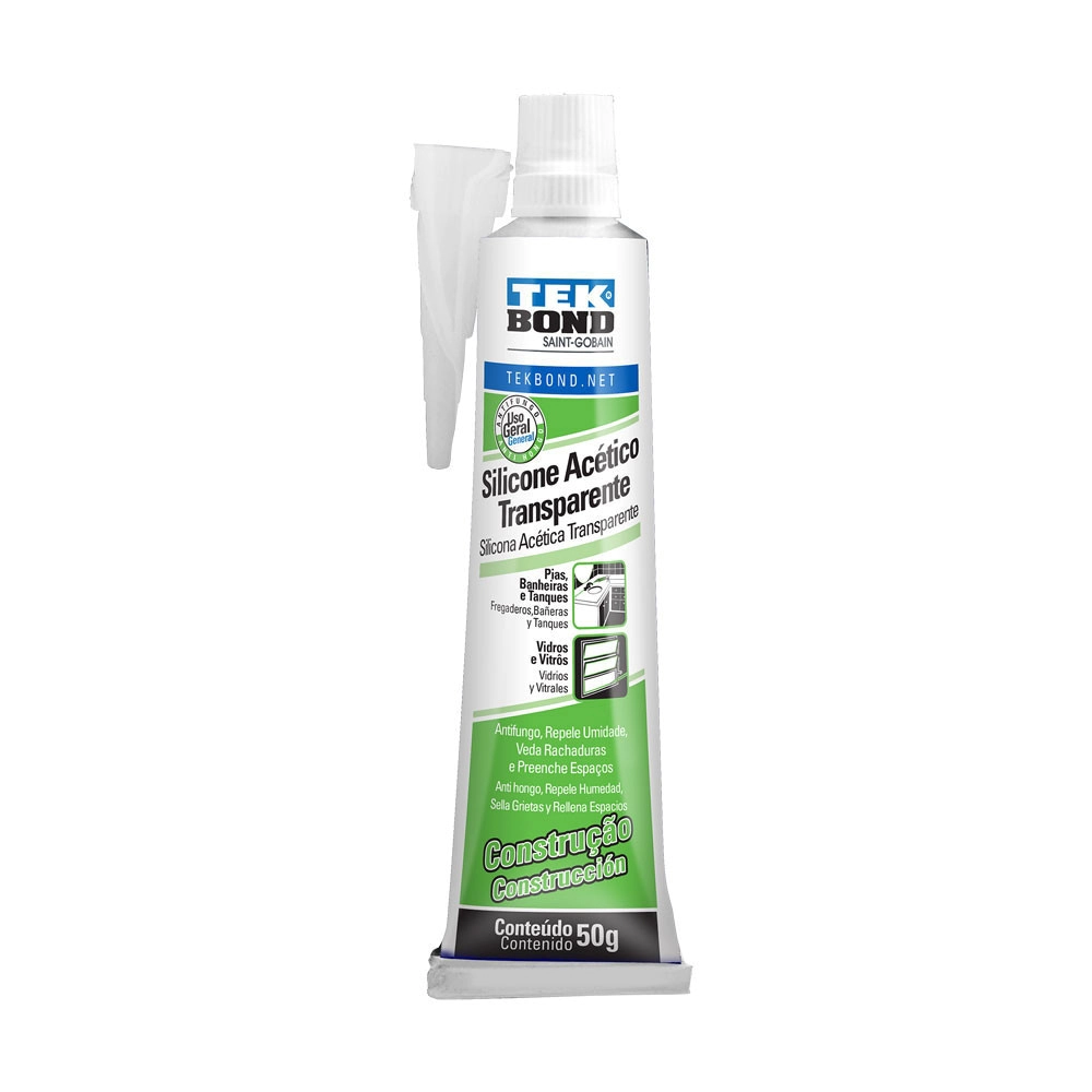 [326460] (FE) SILICONA ACETATICA CONSTRUCCIÓN 50 GR