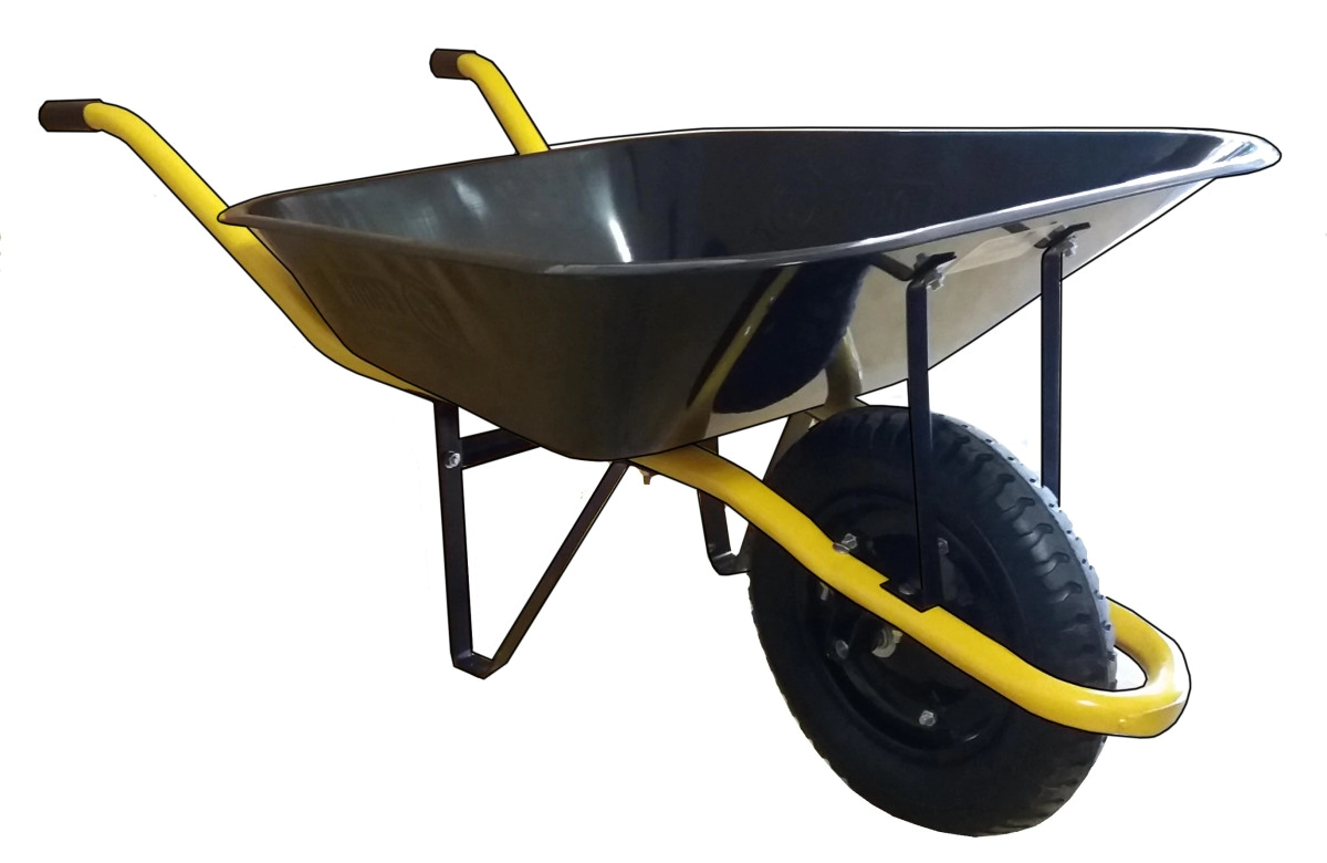 [69502256-1] (FE) CARRETILLA BANDEJA FEMA-67 LT-152KG-RUEDA MACIZA ANTI PINCHADURAS- SERVICIO PESADO -(1 UNIDAD)