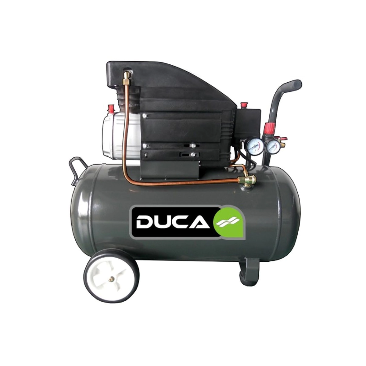 [69370010] (FE) COMPRESOR DUCA PRO 2HP X 25 Lt. 220 v C/ RUEDAS