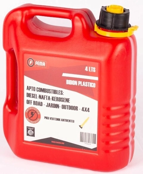[66366410] (FE) BIDON PLASTICO EXTRACHATO C/PICO 4 LT. CJ24