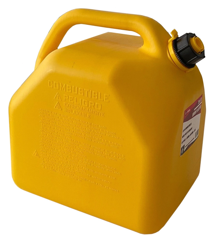[66366450] (FE) BIDON PLASTICO CON PICO 10 LT PARA GASOIL ANTIVENTEO/ANTIEST./ANTIGOTEO CJ6