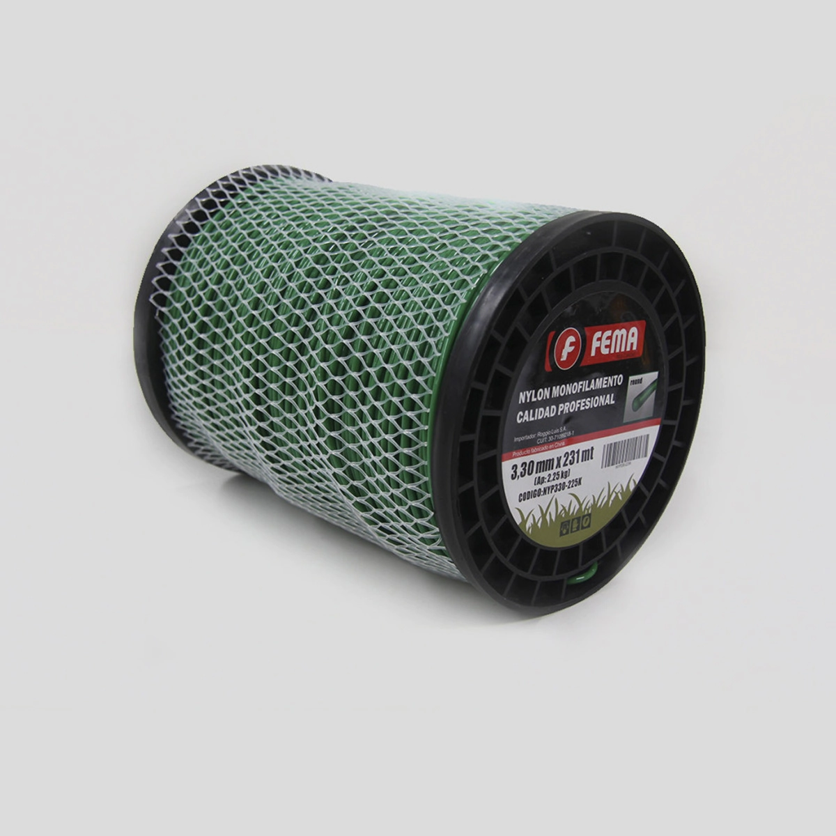 [NYP330-225K] (FE) NYLON TANZA 3.30 FEMA PROFESIONAL X METRO