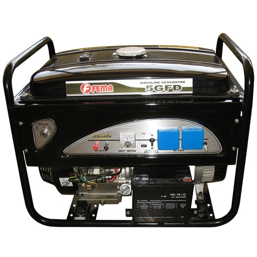 [69380575] (FE) GENERADOR FEMA 6600-5500W-13HP-OHV-6.5KVA-5,4 KW-220V-