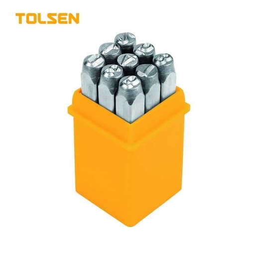 [25097] (TOL) JUEGO DE NUMEROS DE GOLPE 9 PZAS 6MM