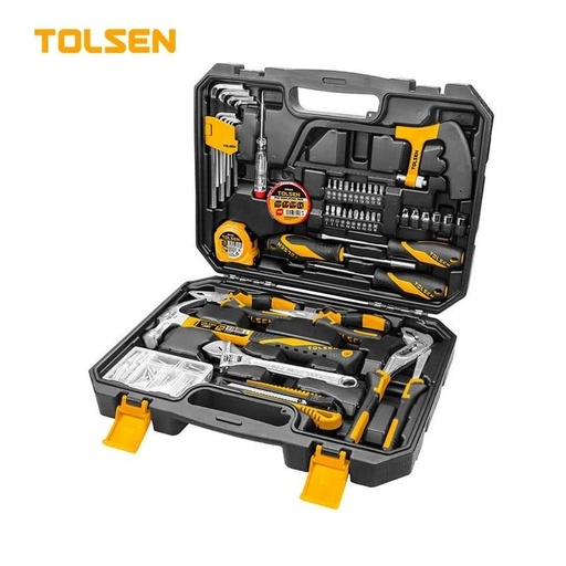 [85350] (TOL) MALETIN PLASTICO JUEGO DE HERRAMIENTAS 119 PZAS