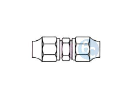 [AG30179] (AGRO) UNION MANGUERA DOBLE ACERO - 012-04 12.7 MM MET C/V IROLA