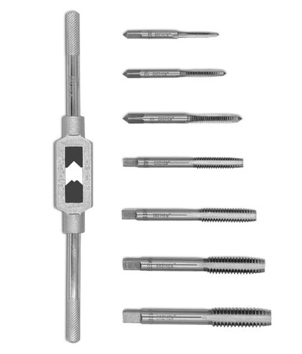 [7695] (BRE) Machos en Jgo. c/manija porta machos x 8Pzs. [BSW]  BREMEN®