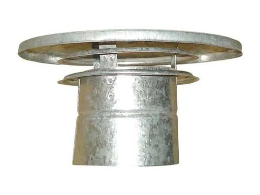 [GP28236] (GP) ZINGUERIA 3" - SOMBRERETE DOBLE ALA