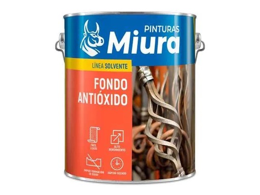 [GP32255] (GP) SINTETICO MIURA ANTIOXIDO ROJO 0.450 LITROS