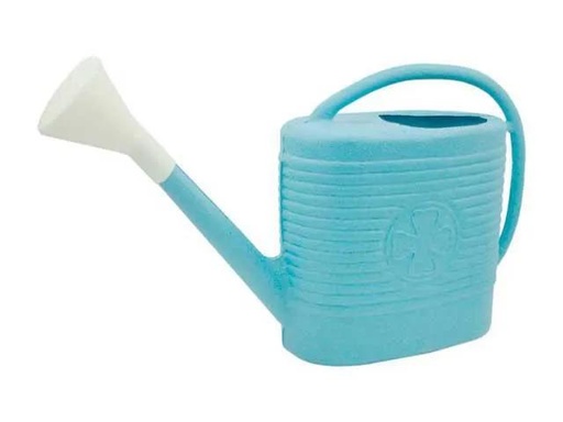 [GP6622] (GP) REGADERA PLASTICA 9 LITROS CON FLOR