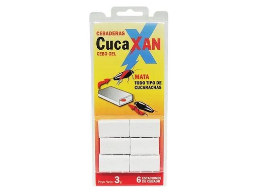 [GP71325] (GP) INSECTICIDA GLACOXAN CUCAXAN CEBO 3GR BLISTER