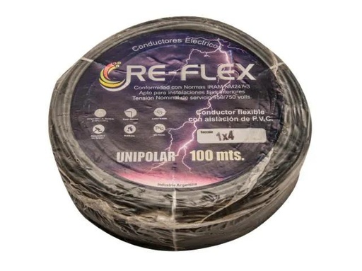 [GP53242] (GP) CABLE UNIPOLAR 1 X 4 X 1 METRO