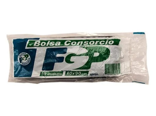 [GP5982] (GP) BOLSA DE RESIDUOS 60 x 90 - paquete x 10b
