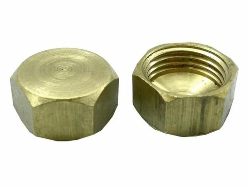 [GP53534] (GP) ACCESORIOS P/GAS BRONCE - TAPON 1/2