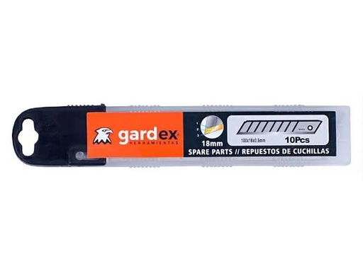 [GP72055] (GP) CUTTER GARDEX  REP. HOJA 9MM