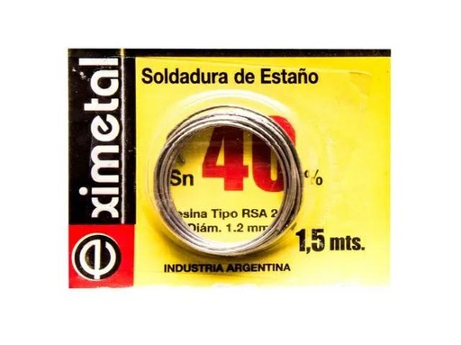 [GP6764] (GP) ESTAÑOLINE - 1,5mt blister-40%