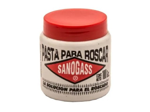 [GP2080] (GP) TERRAJA SANOGASS PASTA PARA ROSCAR x 100GRS