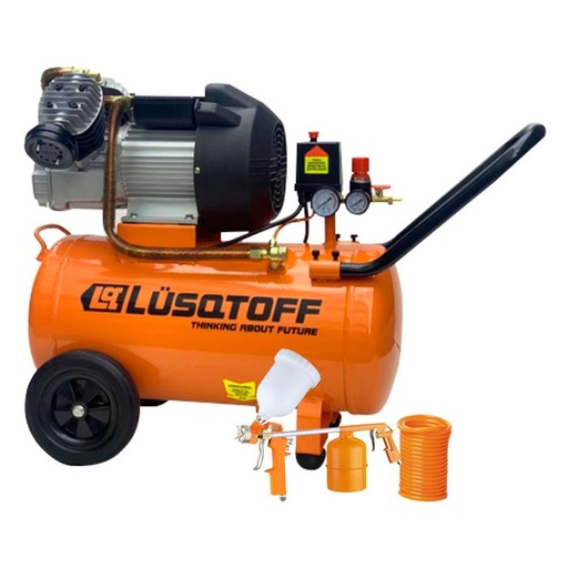 [LC-3550BK] (LSQ) COMPRESOR DE AIRE 3.5HP 50 LTS + KIT