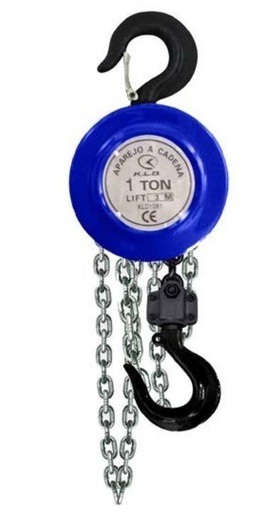 [KLD1081] (KLD) APAREJO 1 Tn-3M MANUAL A CADENA YOSEMITE/KLD