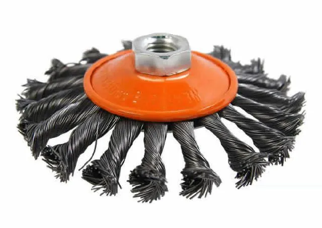 [BNT115] (HAM) CEPILLO CONICO TRENZADO 115 MM