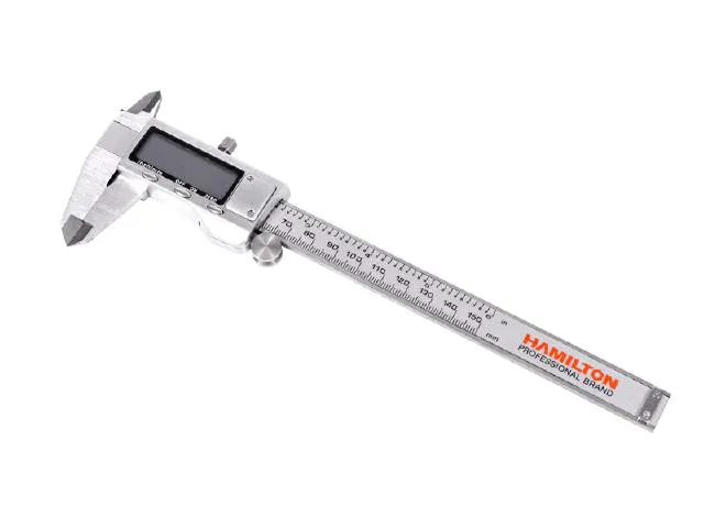 [C40] (HAM) CALIBRE A/ INOX. DIGITAL METALICO 150 MM