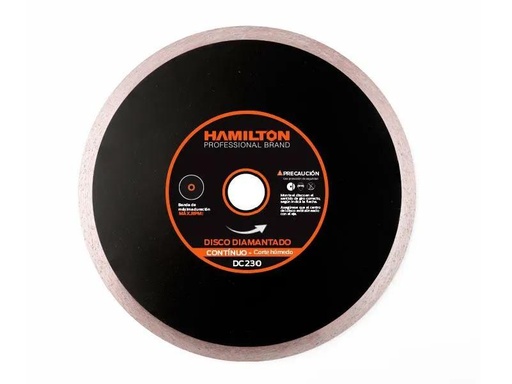 [DC230] (HAM) DISCO DIAMANTADO CONTINUO 230 MM