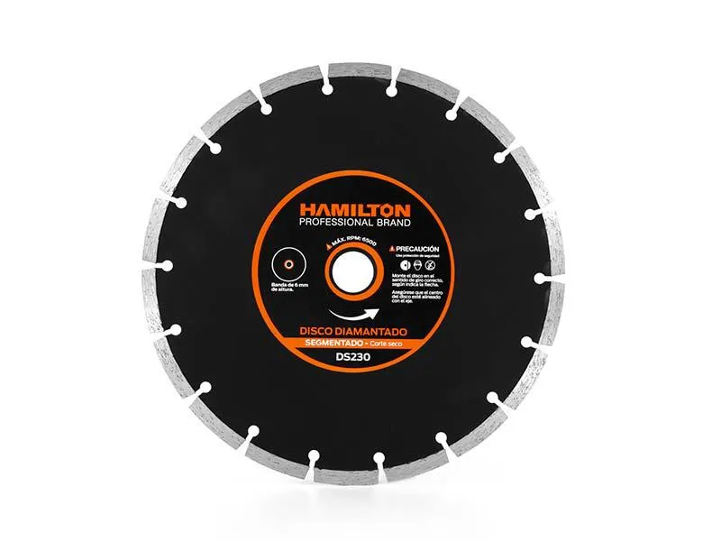 [DS230] (HAM) DISCO DIAMANTADO SEGMENTADO 230 MM