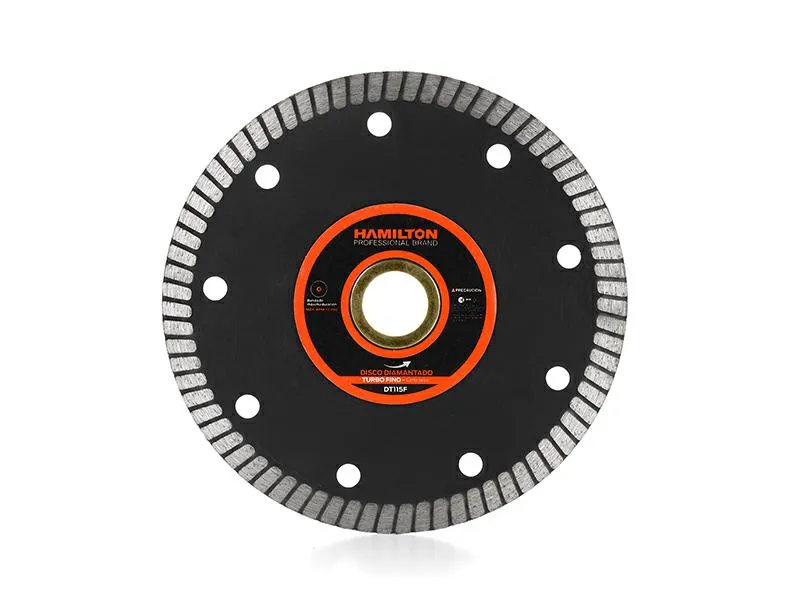 [DT115F] (HAM) DISCO DIAMANTADO TURBO FINO 115 MM X 1.2 MM