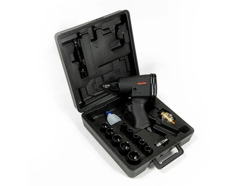 [HN10K] (HAM) KIT LLAVE DE IMPACTO NEUMÁTICA 1/2" × 17 PIEZAS